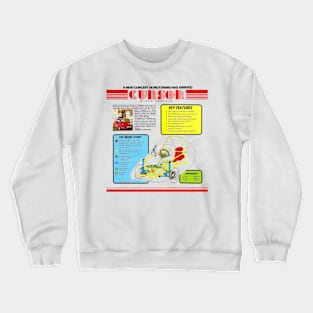 CURSOR MICRO VEHICLE - brochure Crewneck Sweatshirt